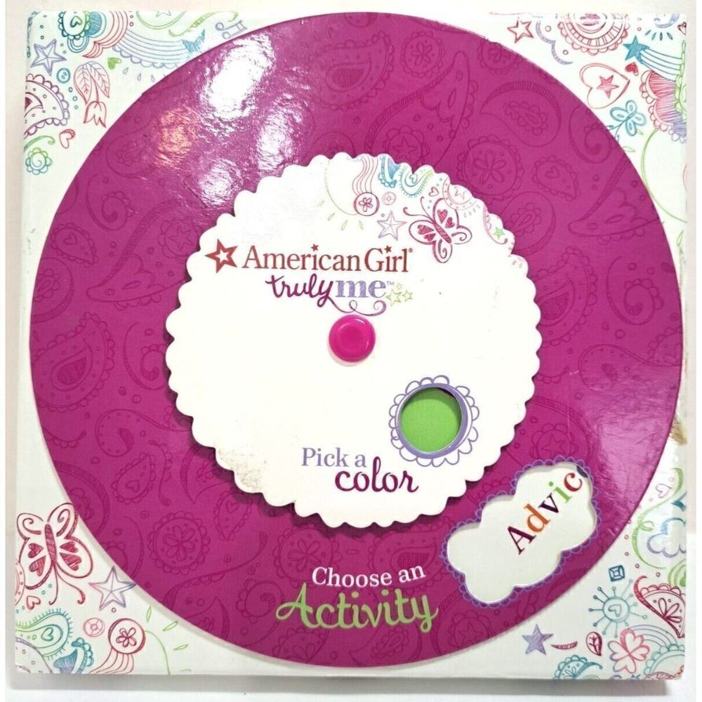 American Girl game Truly me Play game activities spinner cards